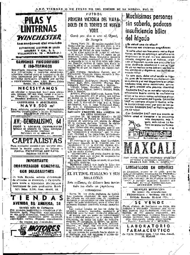 ABC MADRID 19-07-1963 página 60