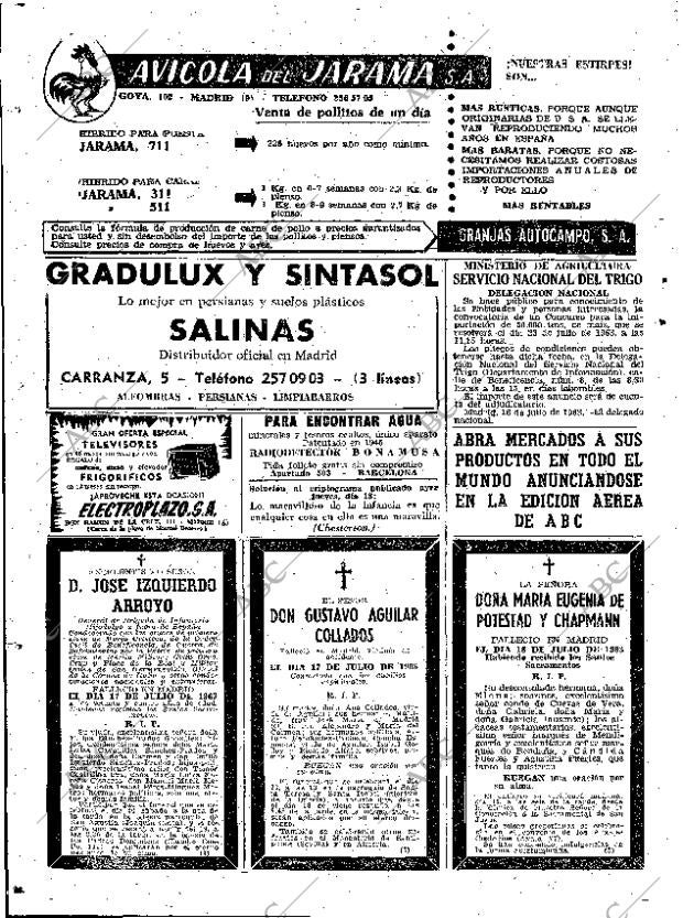 ABC MADRID 19-07-1963 página 70