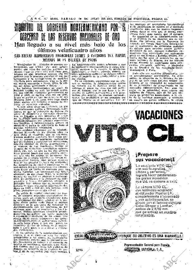 ABC SEVILLA 20-07-1963 página 21