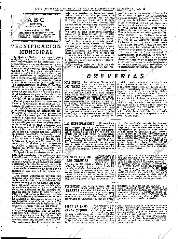 ABC MADRID 21-07-1963 página 48