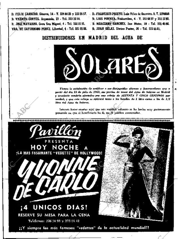 ABC MADRID 23-07-1963 página 20