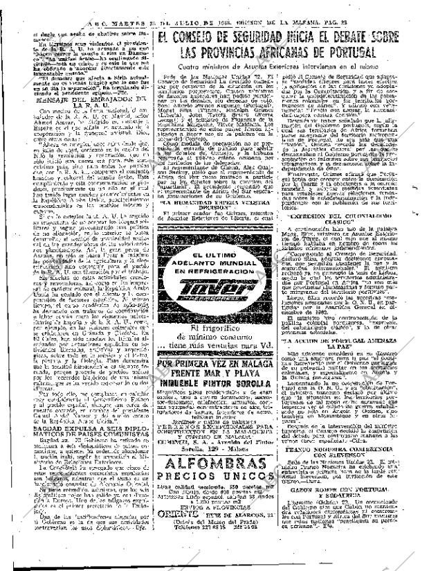 ABC MADRID 23-07-1963 página 28