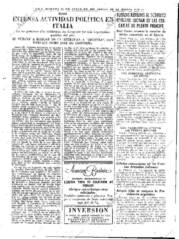 ABC MADRID 23-07-1963 página 29