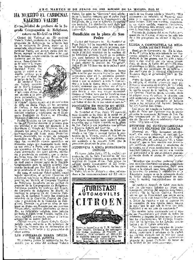 ABC MADRID 23-07-1963 página 32