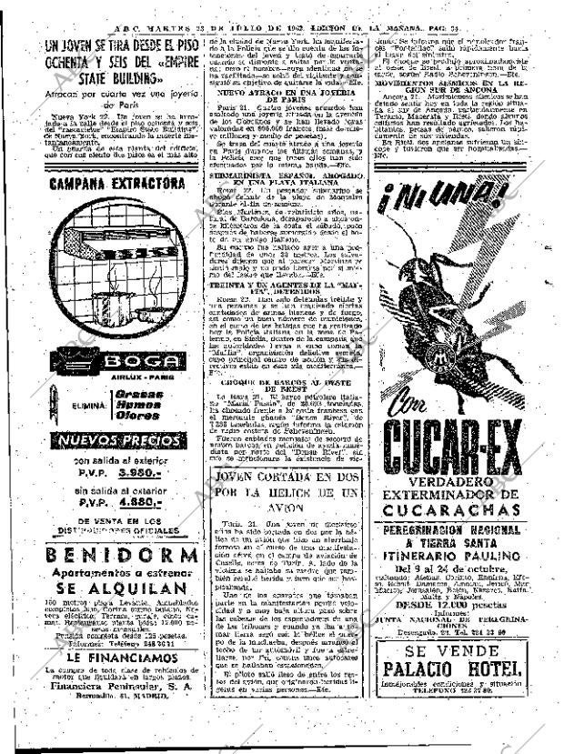 ABC MADRID 23-07-1963 página 34