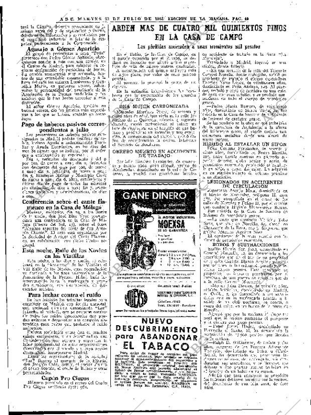 ABC MADRID 23-07-1963 página 40