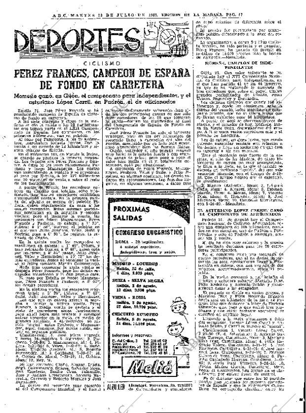 ABC MADRID 23-07-1963 página 47