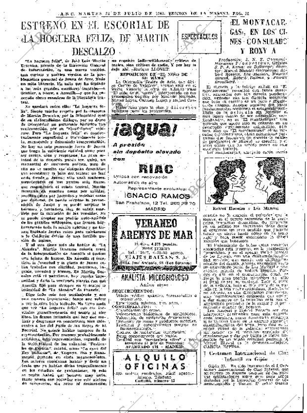 ABC MADRID 23-07-1963 página 51