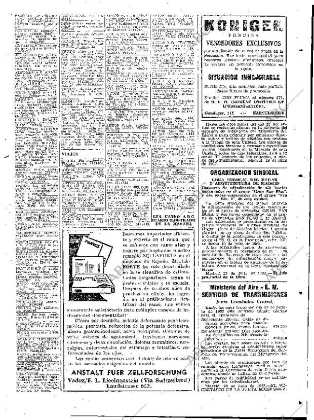 ABC MADRID 23-07-1963 página 61