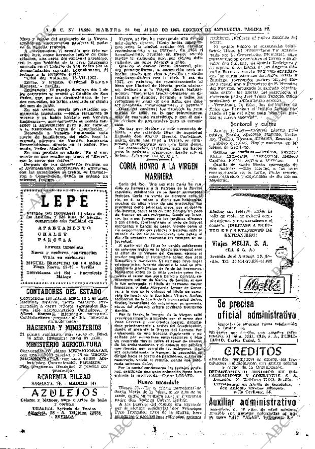 ABC SEVILLA 23-07-1963 página 32