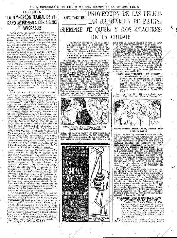ABC MADRID 24-07-1963 página 51