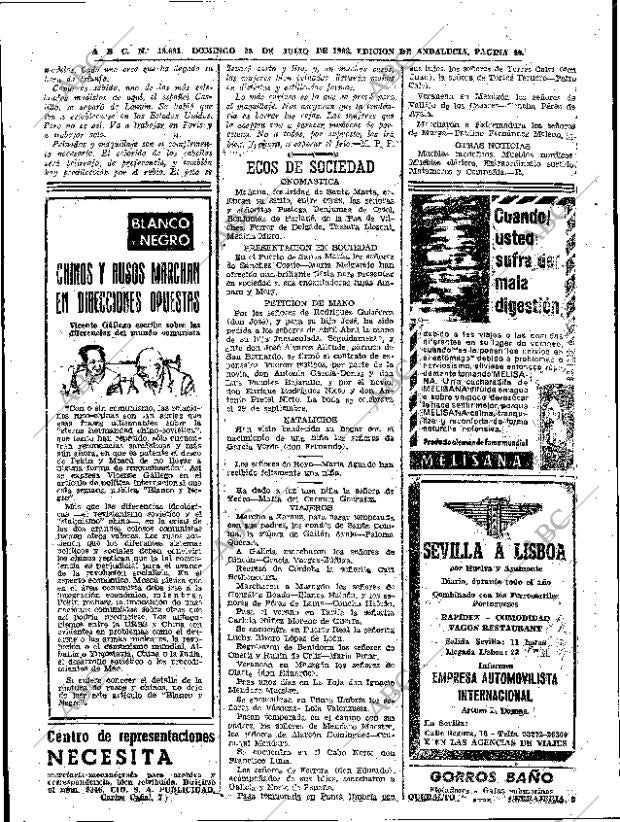 ABC SEVILLA 28-07-1963 página 40