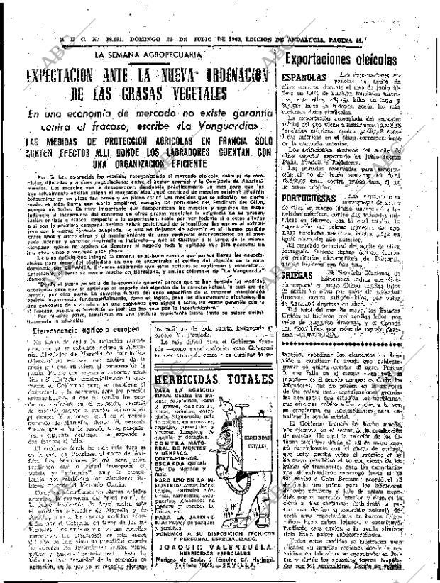 ABC SEVILLA 28-07-1963 página 41