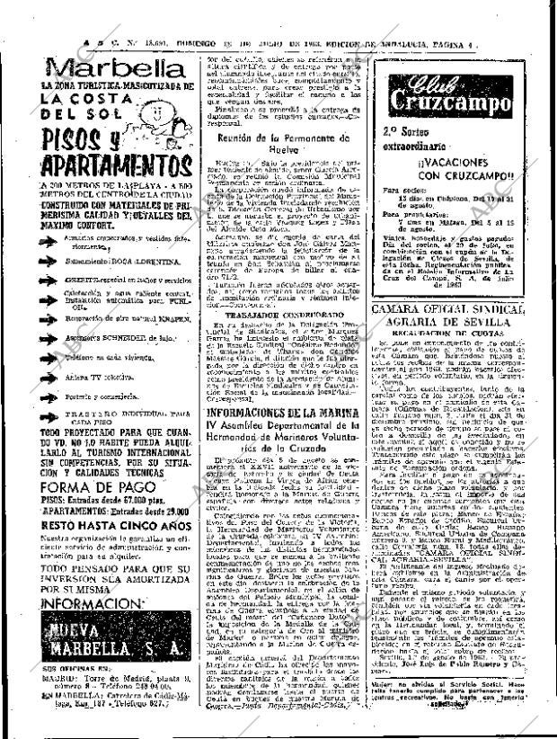 ABC SEVILLA 28-07-1963 página 48