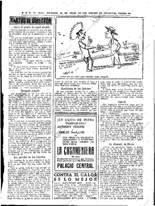 ABC SEVILLA 28-07-1963 página 49