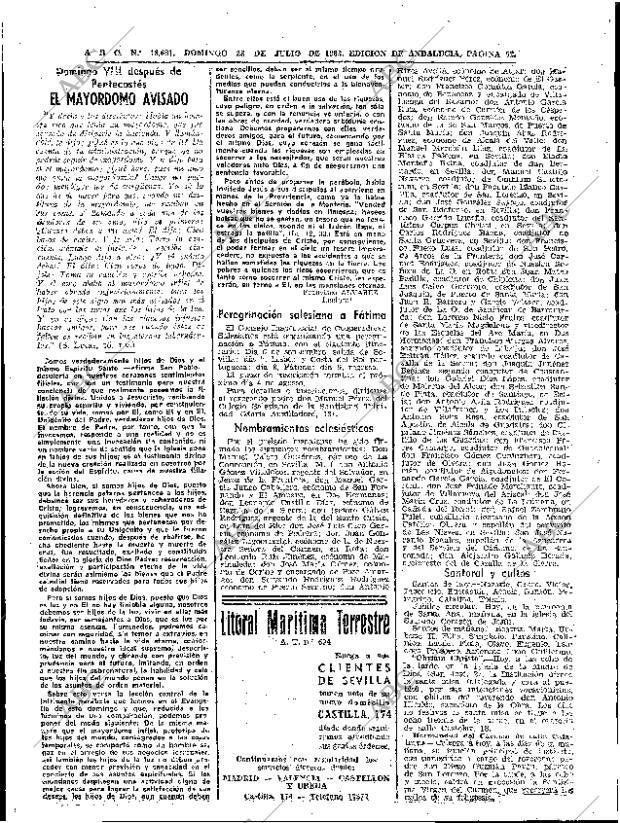 ABC SEVILLA 28-07-1963 página 52