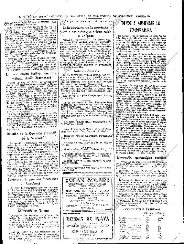 ABC SEVILLA 28-07-1963 página 54