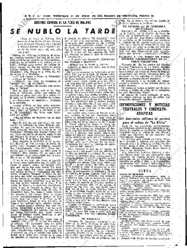 ABC SEVILLA 31-07-1963 página 33