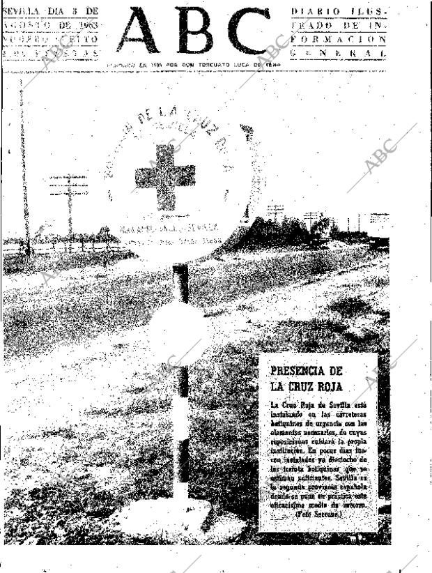 ABC SEVILLA 03-08-1963 página 1