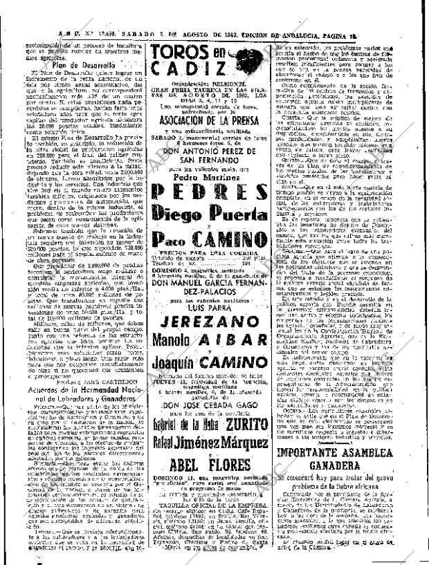 ABC SEVILLA 03-08-1963 página 16