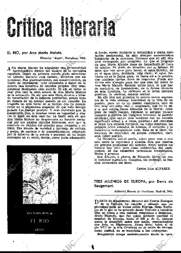 BLANCO Y NEGRO MADRID 03-08-1963 página 84