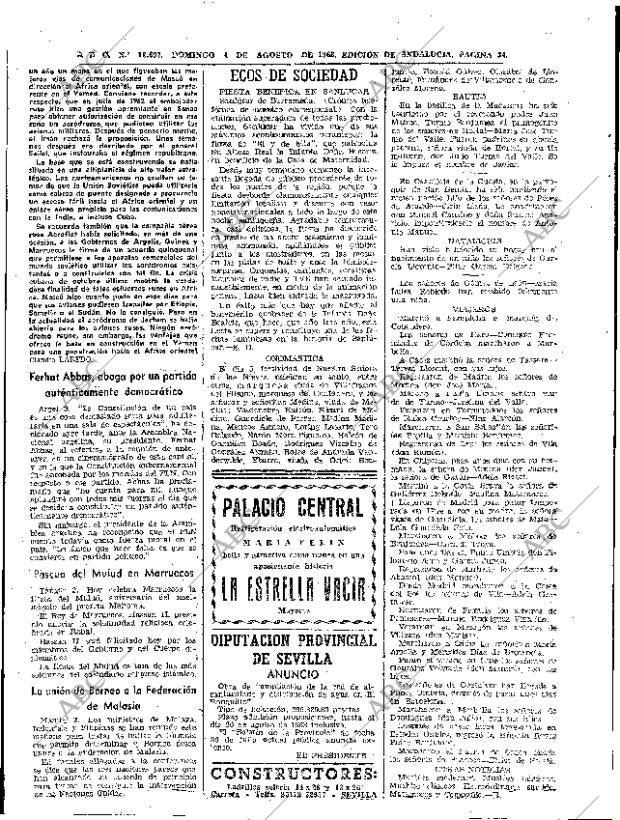 ABC SEVILLA 04-08-1963 página 34