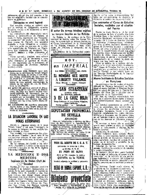 ABC SEVILLA 04-08-1963 página 38