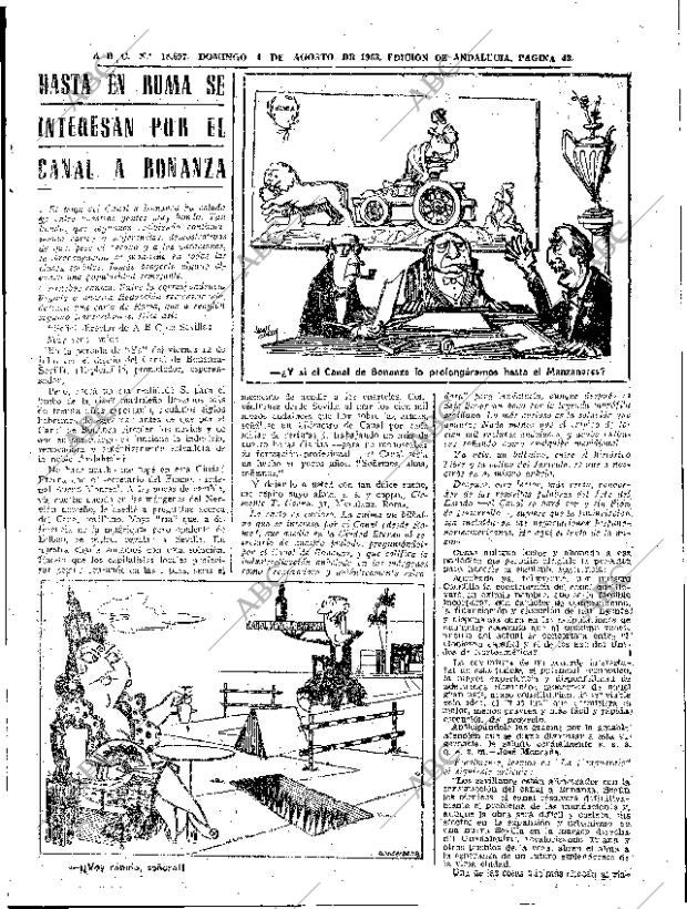 ABC SEVILLA 04-08-1963 página 43