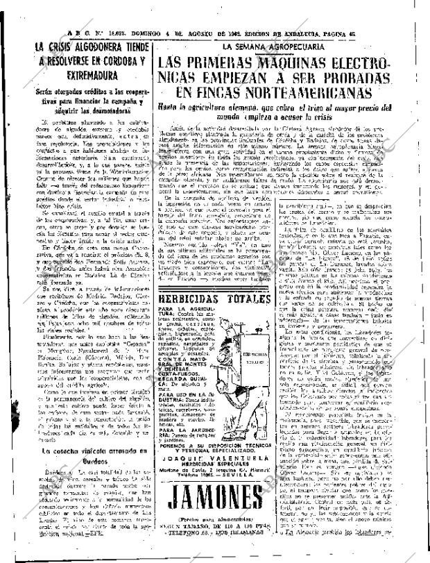 ABC SEVILLA 04-08-1963 página 45
