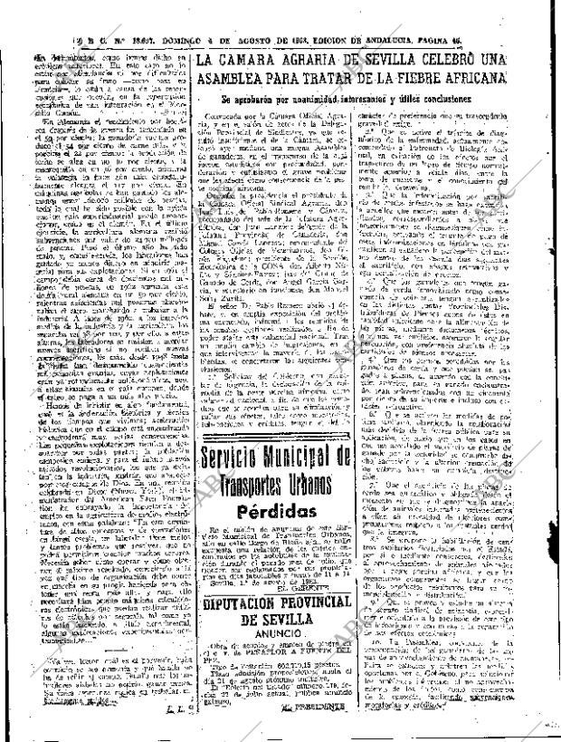 ABC SEVILLA 04-08-1963 página 46