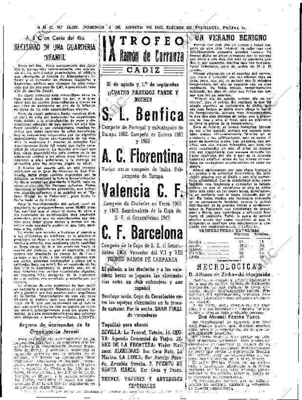 ABC SEVILLA 04-08-1963 página 50