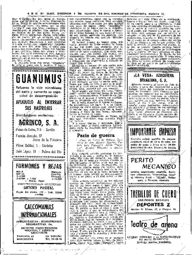 ABC SEVILLA 04-08-1963 página 56