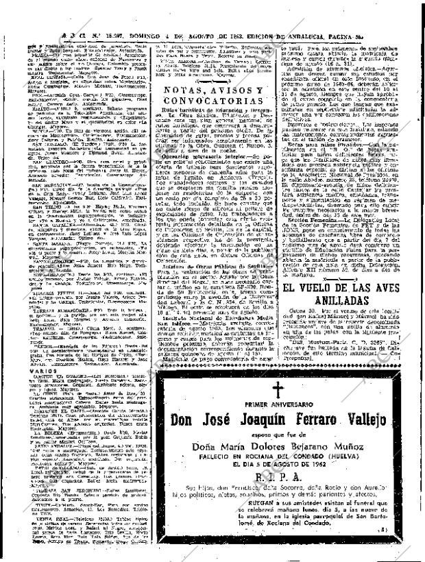 ABC SEVILLA 04-08-1963 página 58