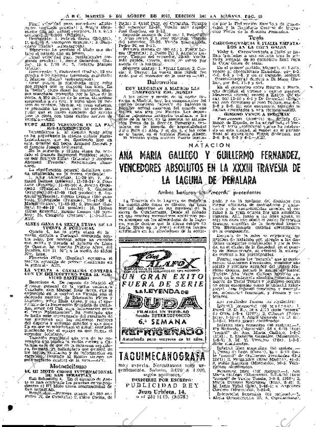 ABC MADRID 06-08-1963 página 40