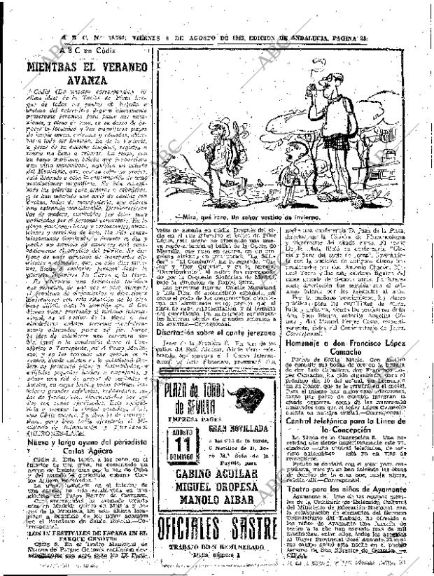 ABC SEVILLA 09-08-1963 página 25
