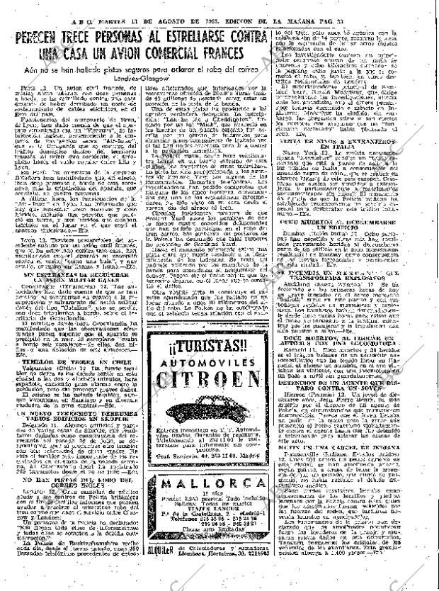 ABC MADRID 13-08-1963 página 23