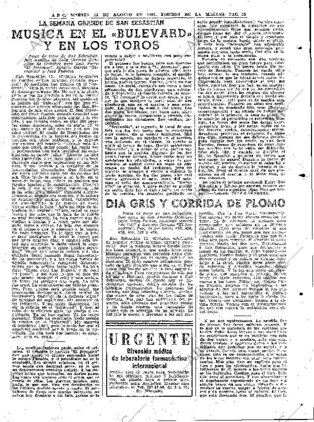 ABC MADRID 13-08-1963 página 35