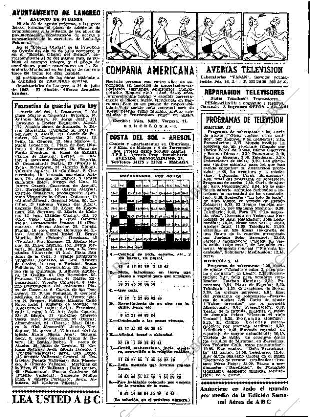 ABC MADRID 13-08-1963 página 55