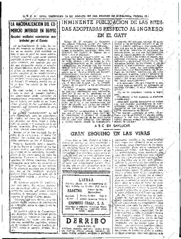 ABC SEVILLA 14-08-1963 página 17