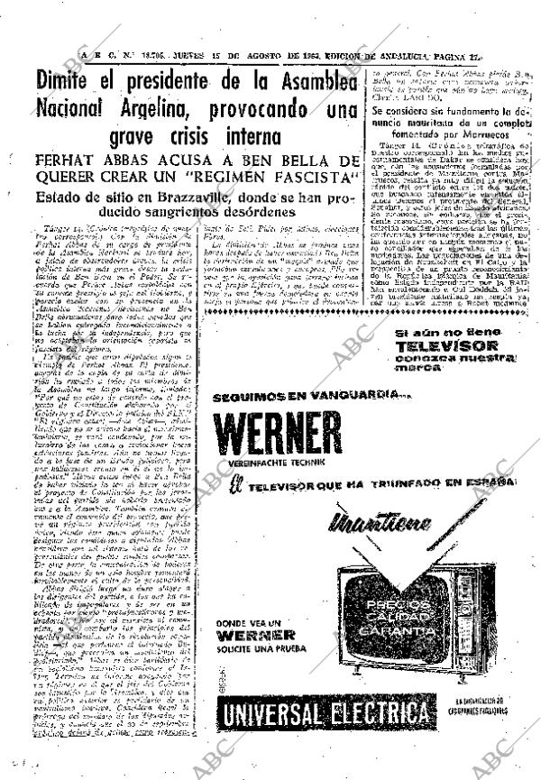 ABC SEVILLA 15-08-1963 página 17