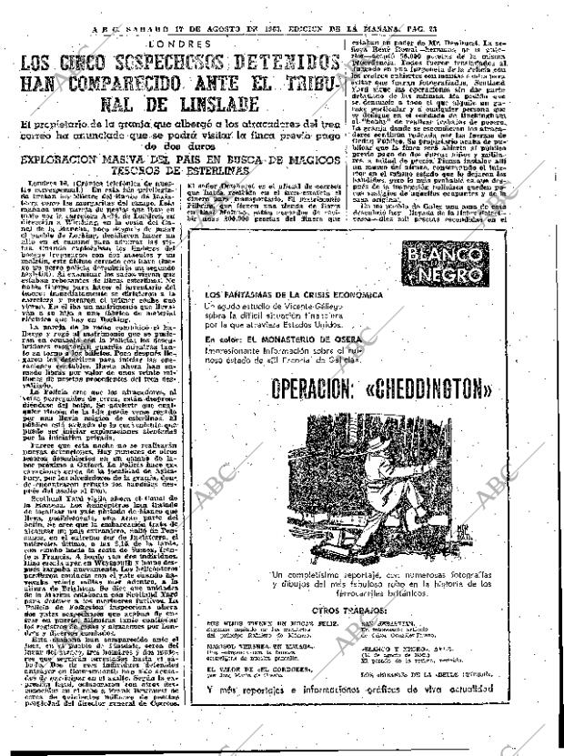 ABC MADRID 17-08-1963 página 23
