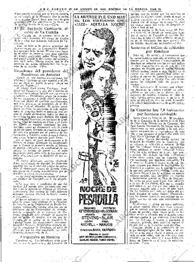 ABC MADRID 17-08-1963 página 28