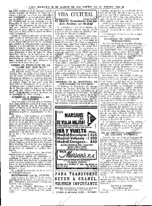 ABC MADRID 20-08-1963 página 28