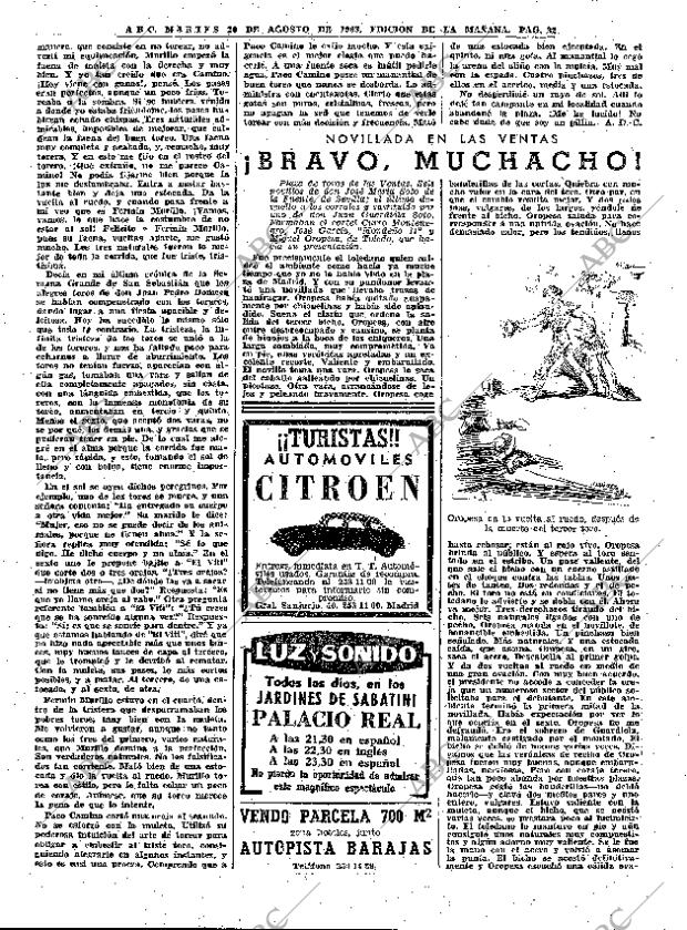 ABC MADRID 20-08-1963 página 32