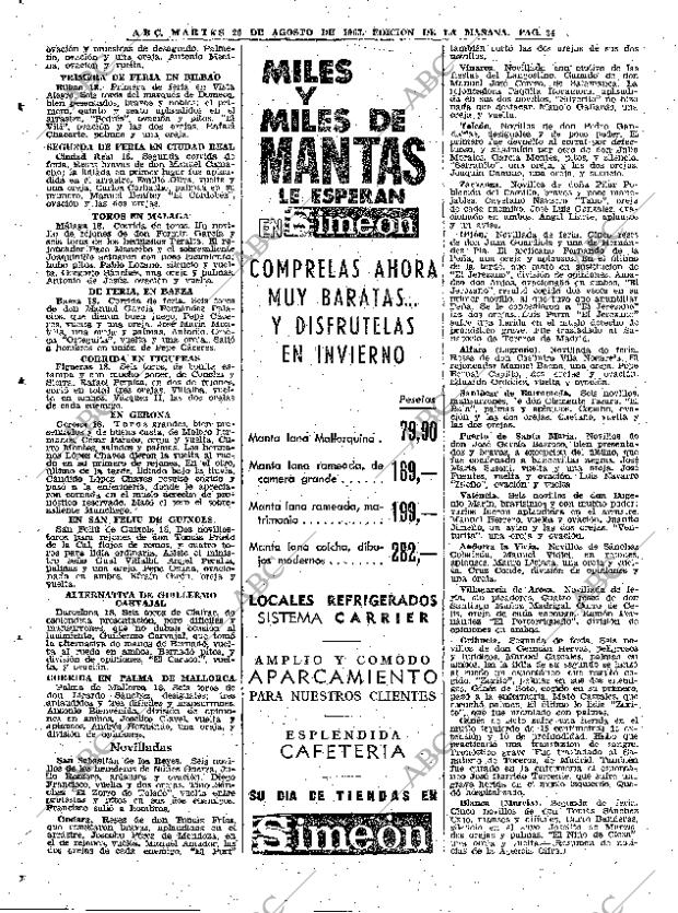 ABC MADRID 20-08-1963 página 34