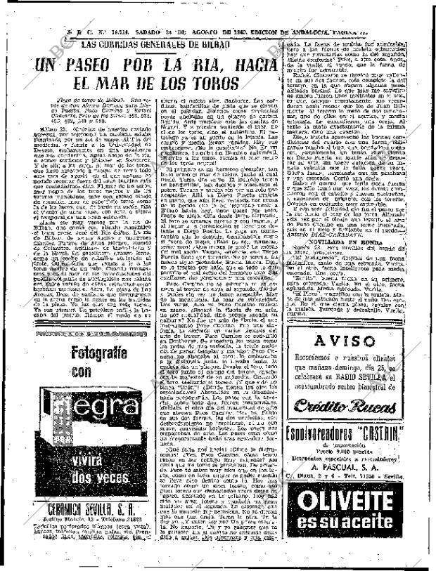 ABC SEVILLA 24-08-1963 página 22