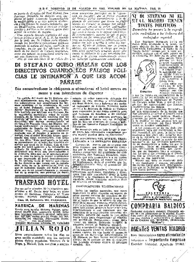 ABC MADRID 25-08-1963 página 40