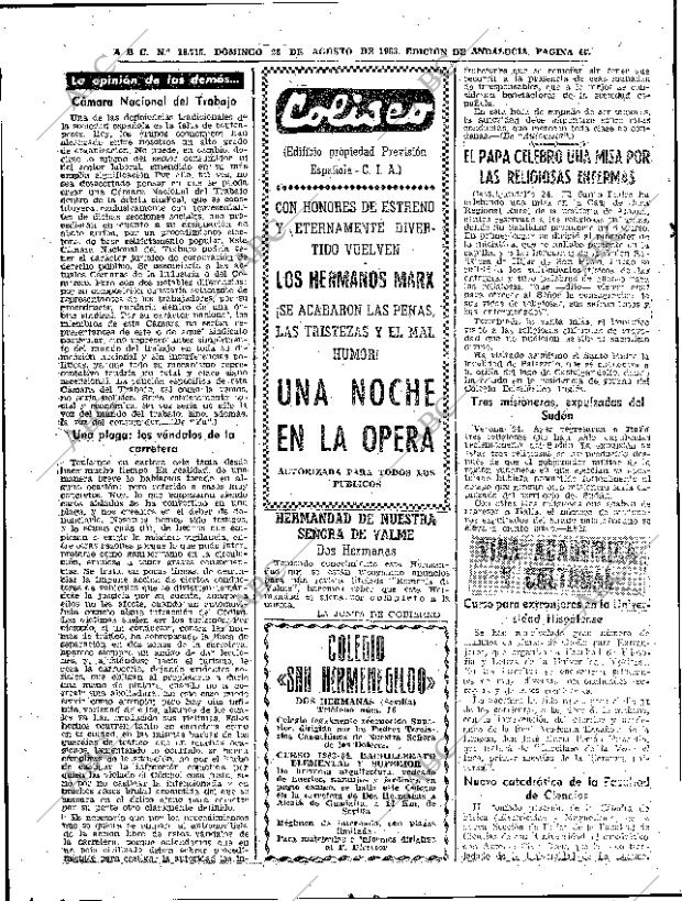 ABC SEVILLA 25-08-1963 página 46