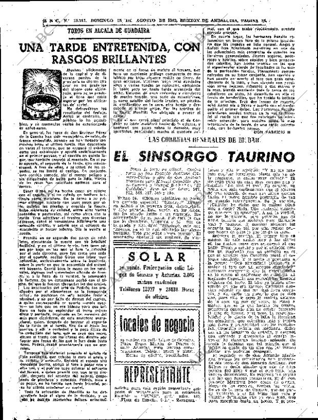 ABC SEVILLA 25-08-1963 página 52