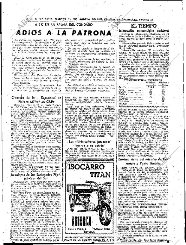 ABC SEVILLA 27-08-1963 página 19